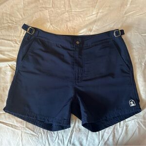 Dandy Del Mar Mallorca Swim Walk Size 29 Trunks Board Shorts Hybrid Zip Vacation